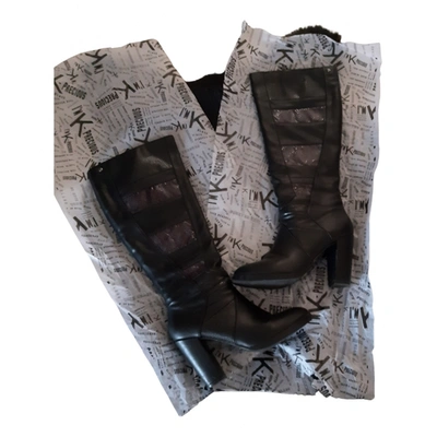 KOOKAI LEATHER BOOTS