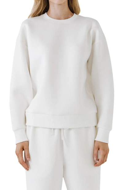 GREY LAB GREY LAB LOUNGE WEAR CREWNECK SWEATSHIRT