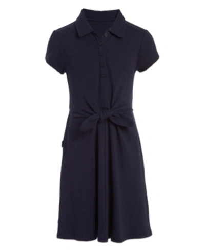 NAUTICA LITTLE GIRLS TIE FRONT DRESS