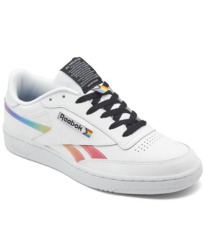 REEBOK MEN'S CLUB C REVENGE PRIDE CASUAL SNEAKERS FROM FINISH LINE