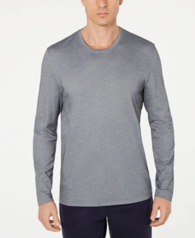 TASSO ELBA MEN'S SUPIMA BLEND CREWNECK LONG-SLEEVE T-SHIRT, CREATED FOR MACY'S