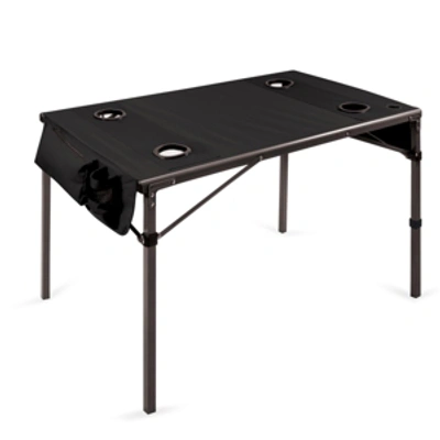 PICNIC TIME BY PICNIC TIME BLACK TRAVEL TABLE PORTABLE FOLDING TABLE
