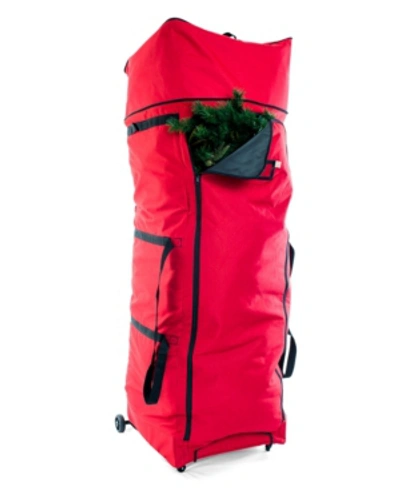 SANTA'S BAG ARTIFICIAL CHRISTMAS TREE STORAGE BAG WITH WHEELS, 7'-12' TREES