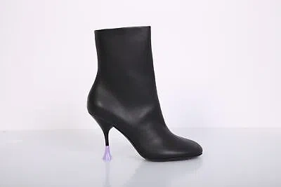3JUIN 3JUIN BLACK LIDIA ANKLE BOOTS