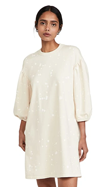 CLARE V DROP SHOULDER SWEATSHIRT DRESS