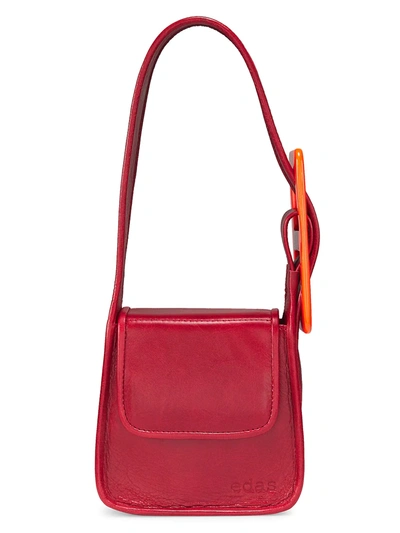 EDA'S WOMEN'S MINI YSHAIA LEATHER SHOULDER BAG