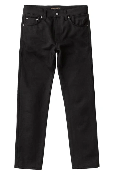 NUDIE JEANS GRITTY JACKSON NONSTRETCH ORGANIC COTTON DENIM STRAIGHT LEG JEANS