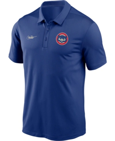 NIKE MEN'S CHICAGO CUBS TEAM FRANCHISE POLO