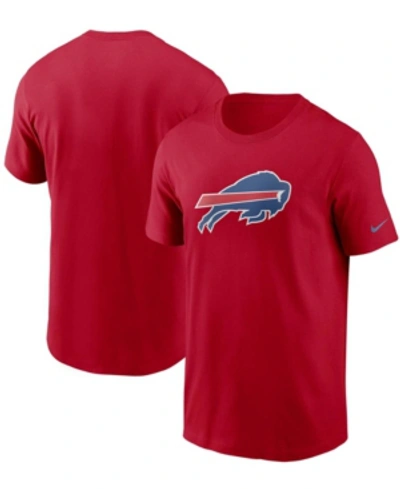 NIKE MEN'S NIKE RED BUFFALO BILLS PRIMARY LOGO T-SHIRT