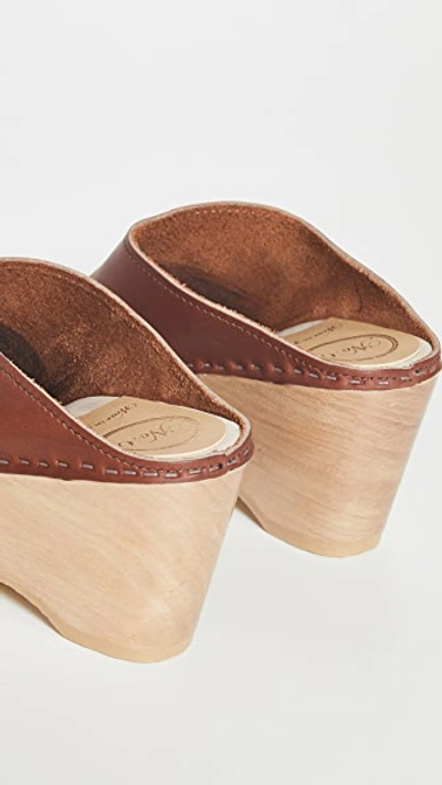 NO.6 NEW SCHOOL WEDGE CLOGS