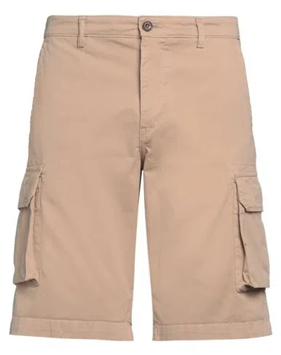 40WEFT 40WEFT MAN SHORTS & BERMUDA SHORTS LIGHT BROWN SIZE 28 COTTON