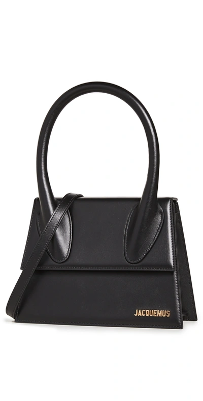 JACQUEMUS LE GRAND CHIQUITO BAG BLACK