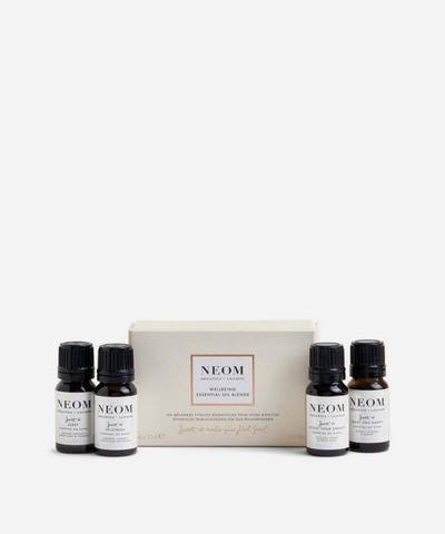 NEOM ORGANICS NEOM ORGANICS WELLBEING ESSENTIAL OIL BLENDS X 4