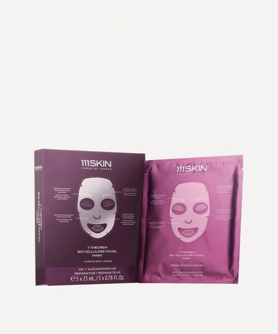 111SKIN 111SKIN Y THEOREM BIO CELLULOSE FACIAL MASKS BOX OF 5