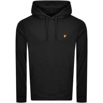 LYLE & SCOTT LYLE AND SCOTT PULLOVER HOODIE BLACK