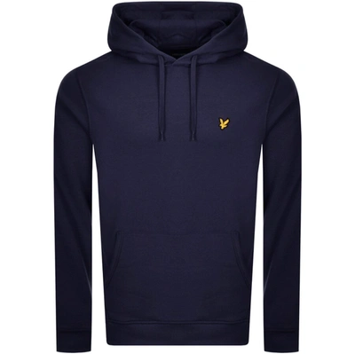 LYLE & SCOTT LYLE AND SCOTT PULLOVER HOODIE NAVY