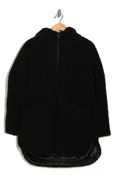 ANDREW MARC ANDREW MARC SENECA FAUX SHEARLING HOODED JACKET