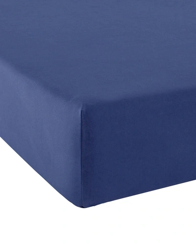 ANNE DE SOLENE VEXIN ENCRE 200 THREAD-COUNT FITTED SHEET