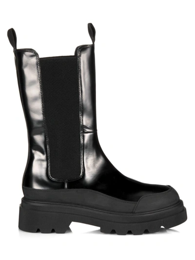 VOILE BLANCHE WOMEN'S MELBA WAXED LEATHER BOOTS