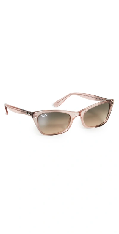 RAY BAN LADY BURBANK NARROW CAT EYE SUNGLASSES