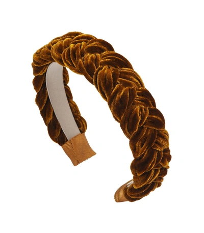 JENNIFER BEHR LORI HEADBAND IN VELVET