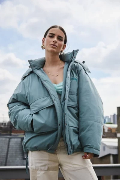 BDG CHARLIE OVERSIZED HOODED JACKET