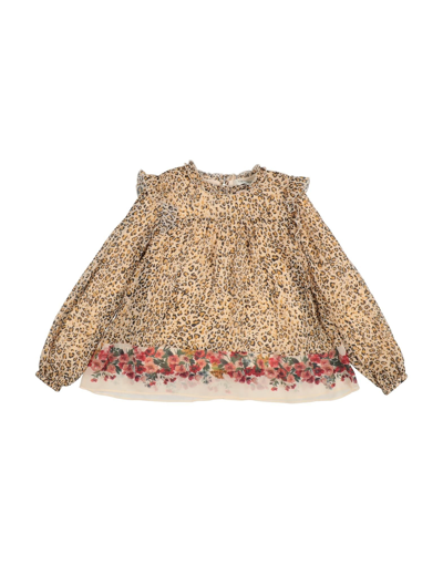 TWINSET TWINSET TODDLER GIRL TOP BEIGE SIZE 6 VISCOSE