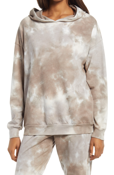 TREASURE & BOND TIE DYE FRENCH TERRY BOYFRIEND HOODIE