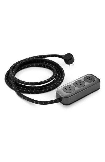 SHINOLA 2 PORT & DUAL USB POWER SUPPLY EXTENSION CORD