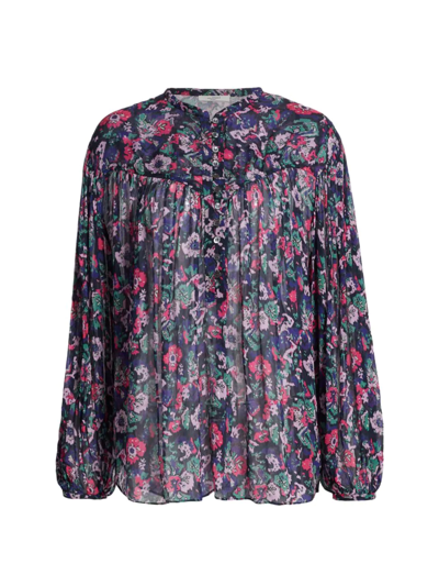 ISABEL MARANT ÉTOILE WOMEN'S KILEDIA FLORAL BLOUSE