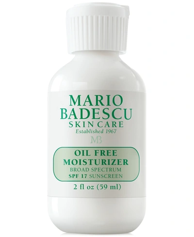 MARIO BADESCU OIL FREE MOISTURIZER WITH SPF 17, 2-OZ.
