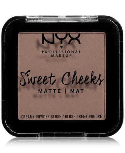 NYX PROFESSIONAL MAKEUP SWEET CHEEKS CREAMY POWDER MATTE BLUSH