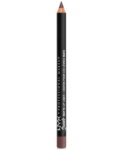 NYX PROFESSIONAL MAKEUP SUEDE MATTE LIP LINER