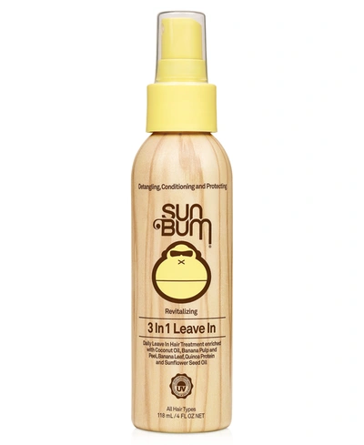 SUN BUM REVITALIZING 3 IN 1 LEAVE IN, 4 OZ.