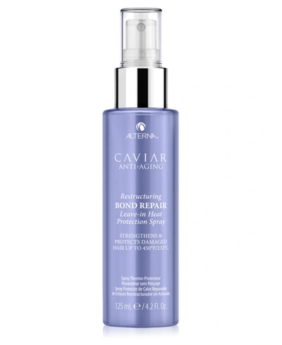 ALTERNA CAVIAR ANTI-AGING RESTRUCTURING BOND REPAIR LEAVE-IN HEAT PROTECTION SPRAY, 4.2-OZ.