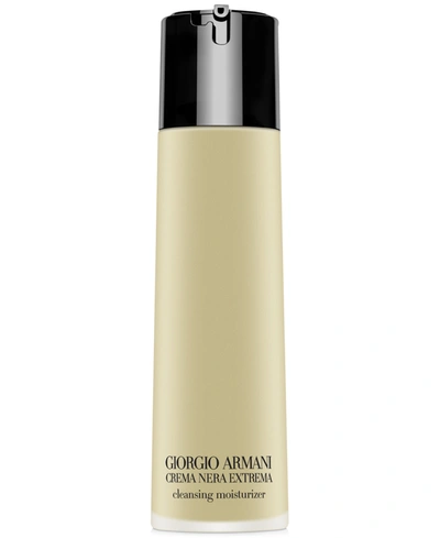 GIORGIO ARMANI ARMANI BEAUTY CREMA NERA EXTREMA OIL-IN-GEL CLEANSING MOISTURIZER, 5-OZ.