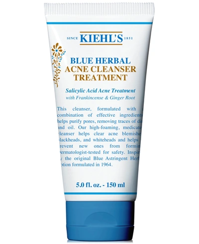 KIEHL'S SINCE 1851 BLUE HERBAL ACNE CLEANSER TREATMENT, 5-OZ.