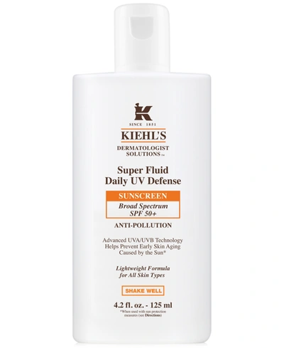 KIEHL'S SINCE 1851 DERMATOLOGIST SOLUTIONS SUPER FLUID DAILY UV DEFENSE, 4.2 OZ.