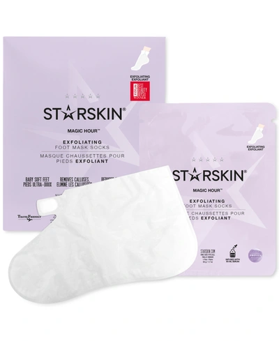 STARSKIN MAGIC HOUR EXFOLIATING FOOT MASK SOCKS