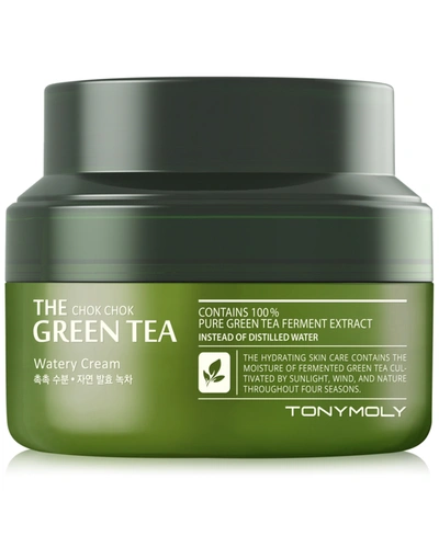 TONYMOLY THE CHOK CHOK GREEN TEA WATERY CREAM, 3.4 OZ.
