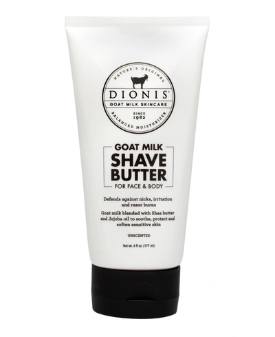 DIONIS GOAT MILK SHAVE BUTTER, 6 OZ