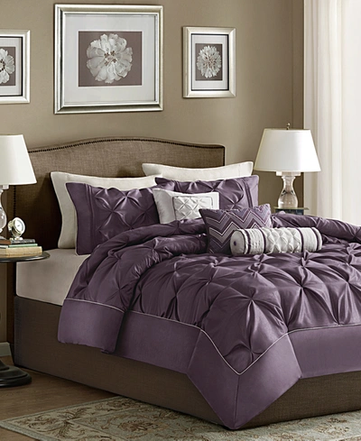 MADISON PARK WILMA 7-PC. COMFORTER SET, KING