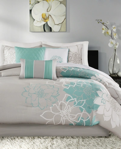MADISON PARK LOLA 7-PC. COMFORTER SET, QUEEN