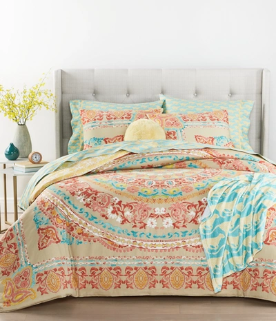 WHIM BY MARTHA STEWART WHIM BY MARTHA STEWART COLLECTION VALENCIA MANDALA 3-PC. KING COMFORTER SET, CREATED FOR MACY'S BEDD