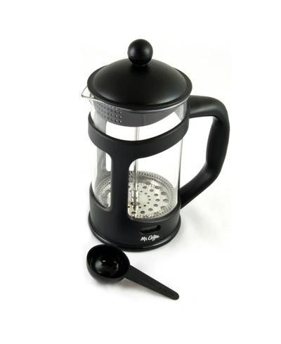 MR COFFEE BRIVIO 28 OUNCE GLASS FRENCH PRESS COFFEE MAKER WITH PLASTIC LID