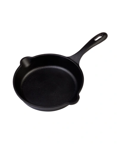 VICTORIA 6.5 INCH MINI CAST IRON SKILLET. SMALL FRYING PAN SEASONED