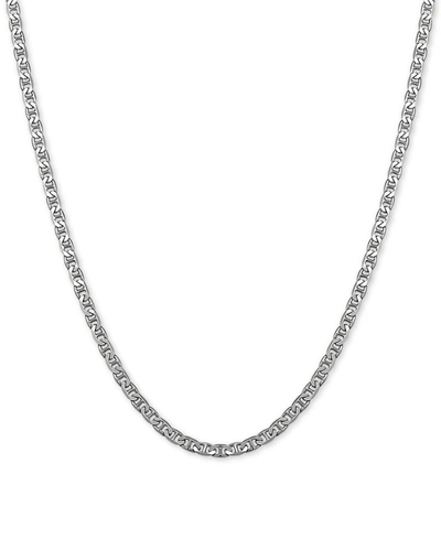 GIANI BERNINI MARINER LINK 20" CHAIN NECKLACE IN STERLING SILVER