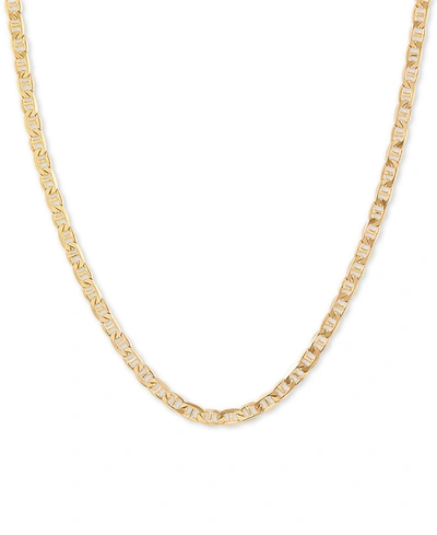 GIANI BERNINI MARINER LINK 20" CHAIN NECKLACE IN 18K GOLD-PLATED STERLING SILVER