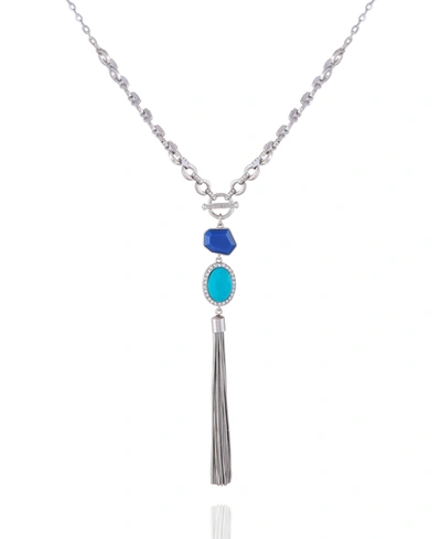 T TAHARI WOMEN'S SUMMER CHIC Y NECKLACE