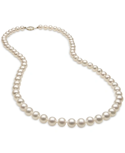 BELLE DE MER CULTURED FRESHWATER PEARL (6MM) STRAND IN 14K GOLD, 20"